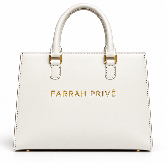 Privé Icon Tote — Ivoire