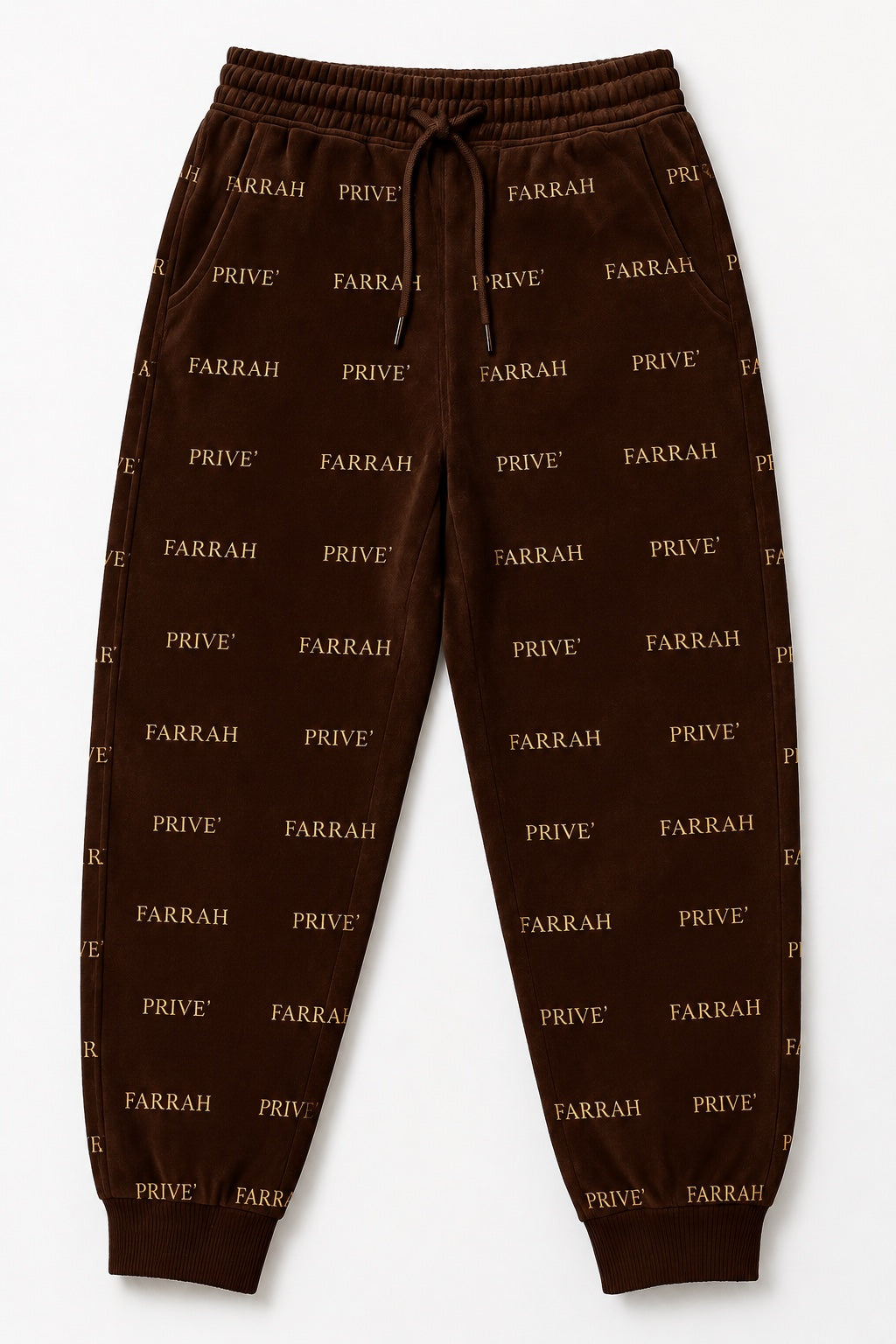 Farrah Privé™ Signature Monogram Jogger — Chocolate