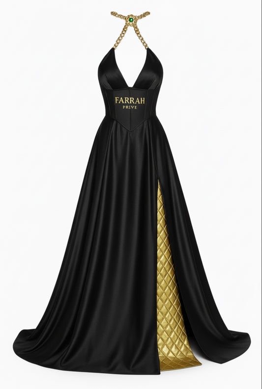 Privé Dynasty Halo Gown