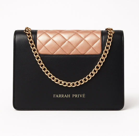 Farrah Privé™ Golden Signature Mini Bag