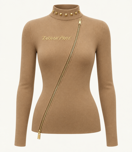 Farrah Privé™ Élan Luxe Sweater — Café Royale