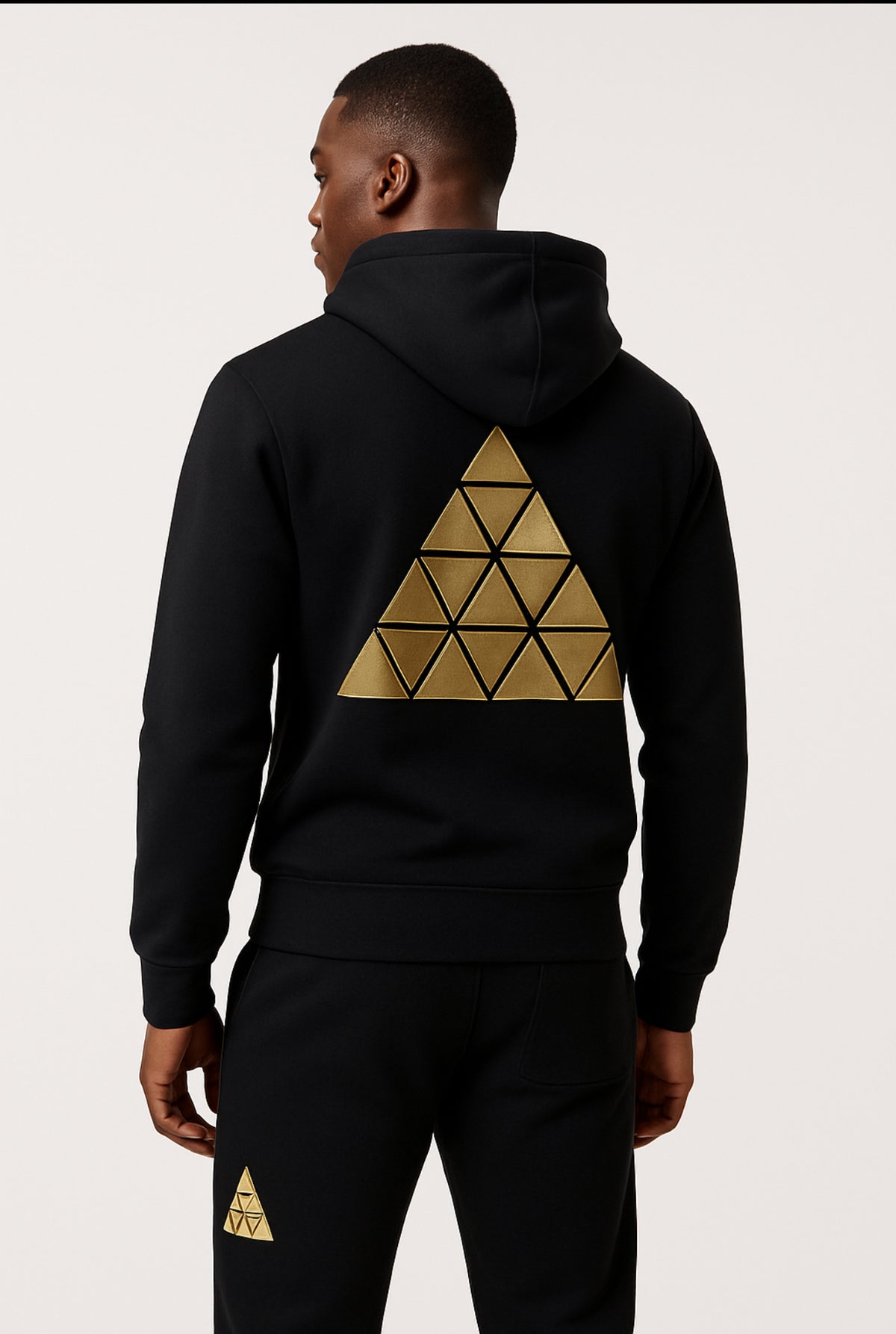 The Dynasty  Jogger Set — Noir Royal Gold