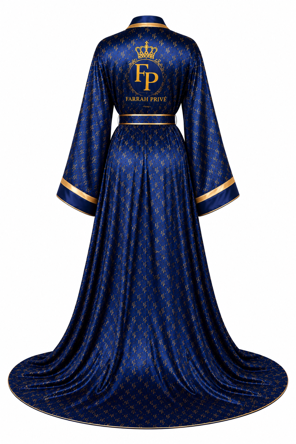Farrah Privé' Robe – Royal Blue
