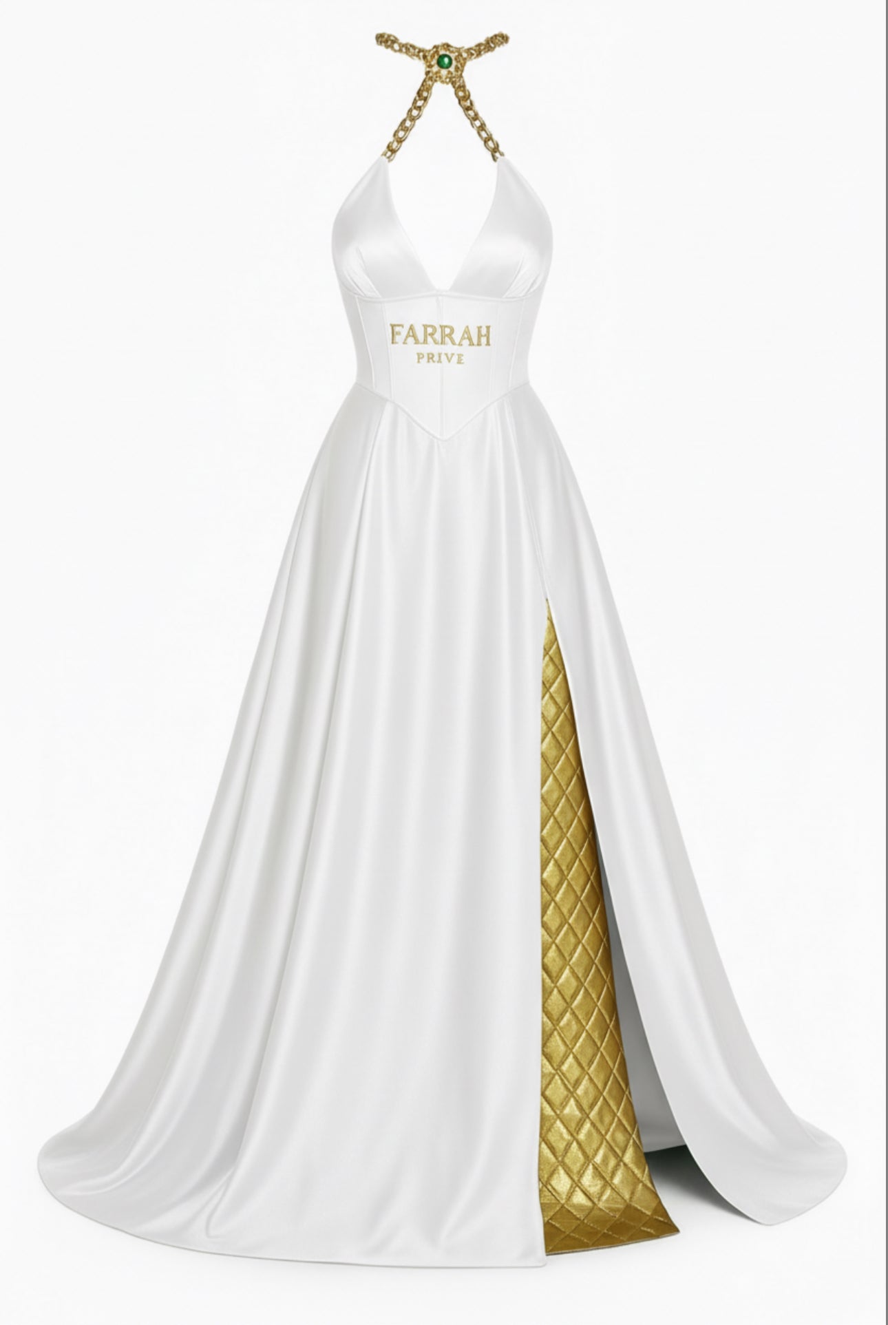 Privé Dynasty Halo Gown