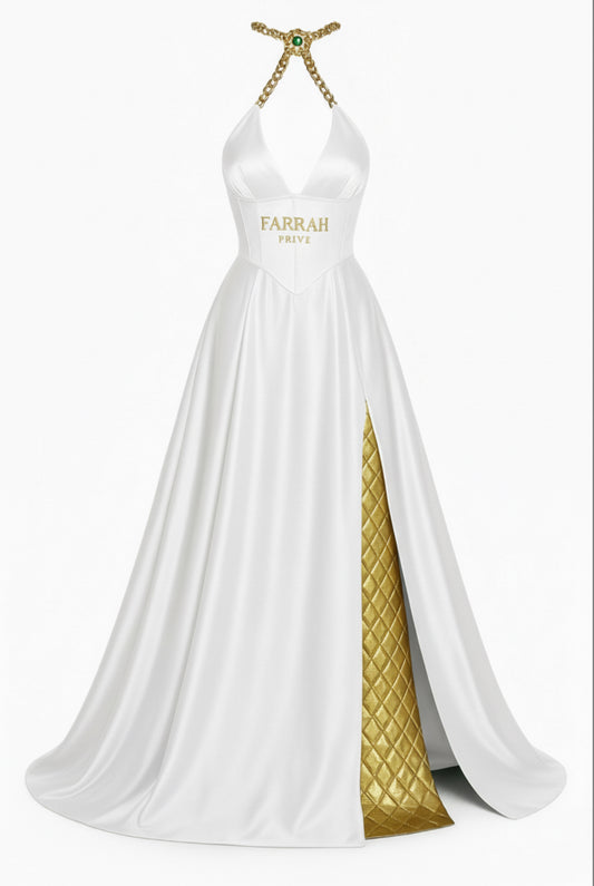 Privé Dynasty Halo Gown