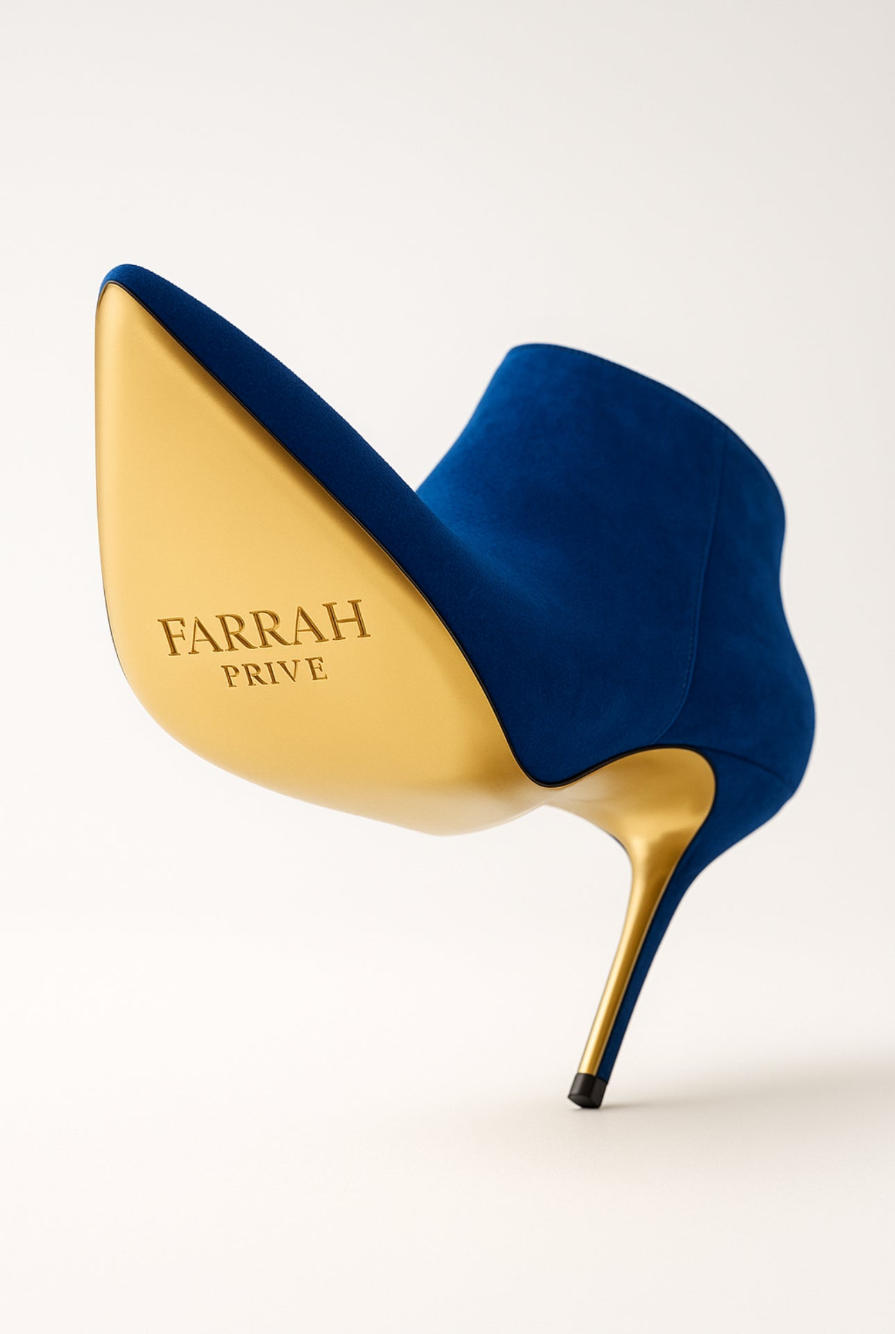 The Gilded Muse Bootie — Sapphire Edition