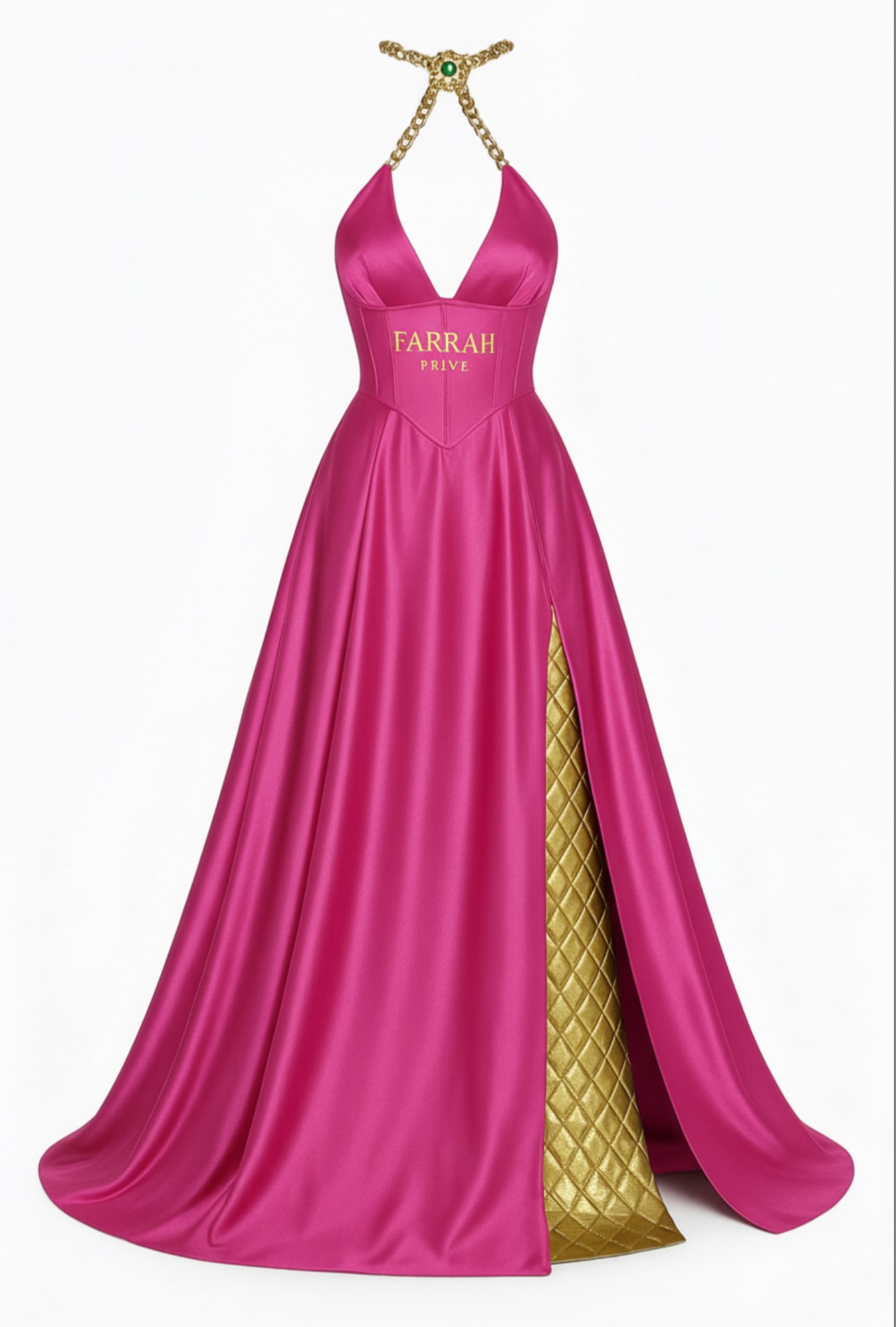 Privé Dynasty Halo Gown