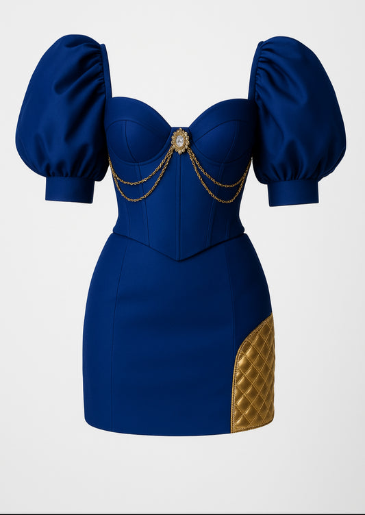 Farrah Privé™ Dynasty Chain Corset Mini