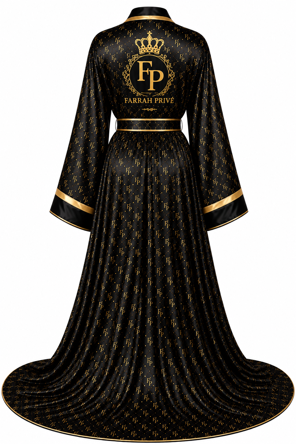 Farrah Privé’ Noir Royale Robe