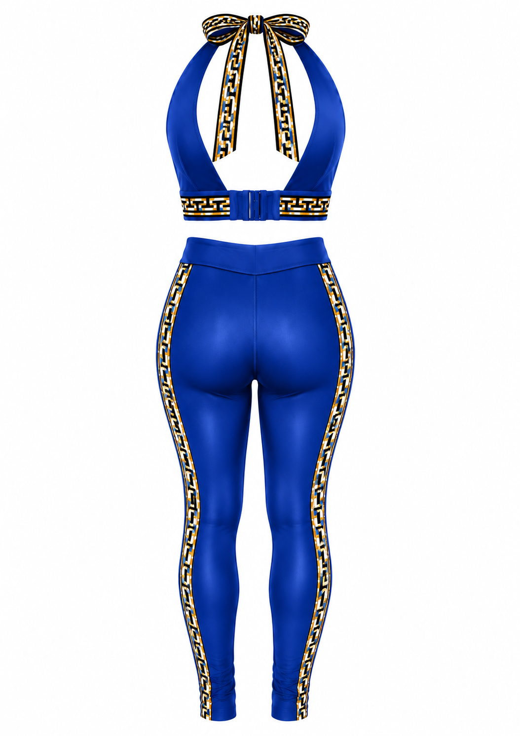 Farrah Privé™ Royal Blue Signature Greek Key Set