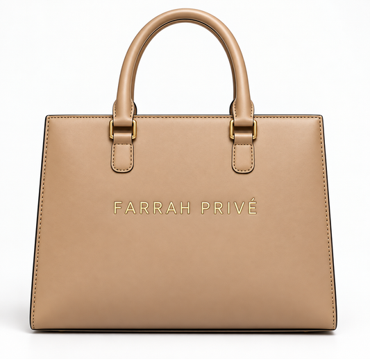 Privé Icon Tote — Sable