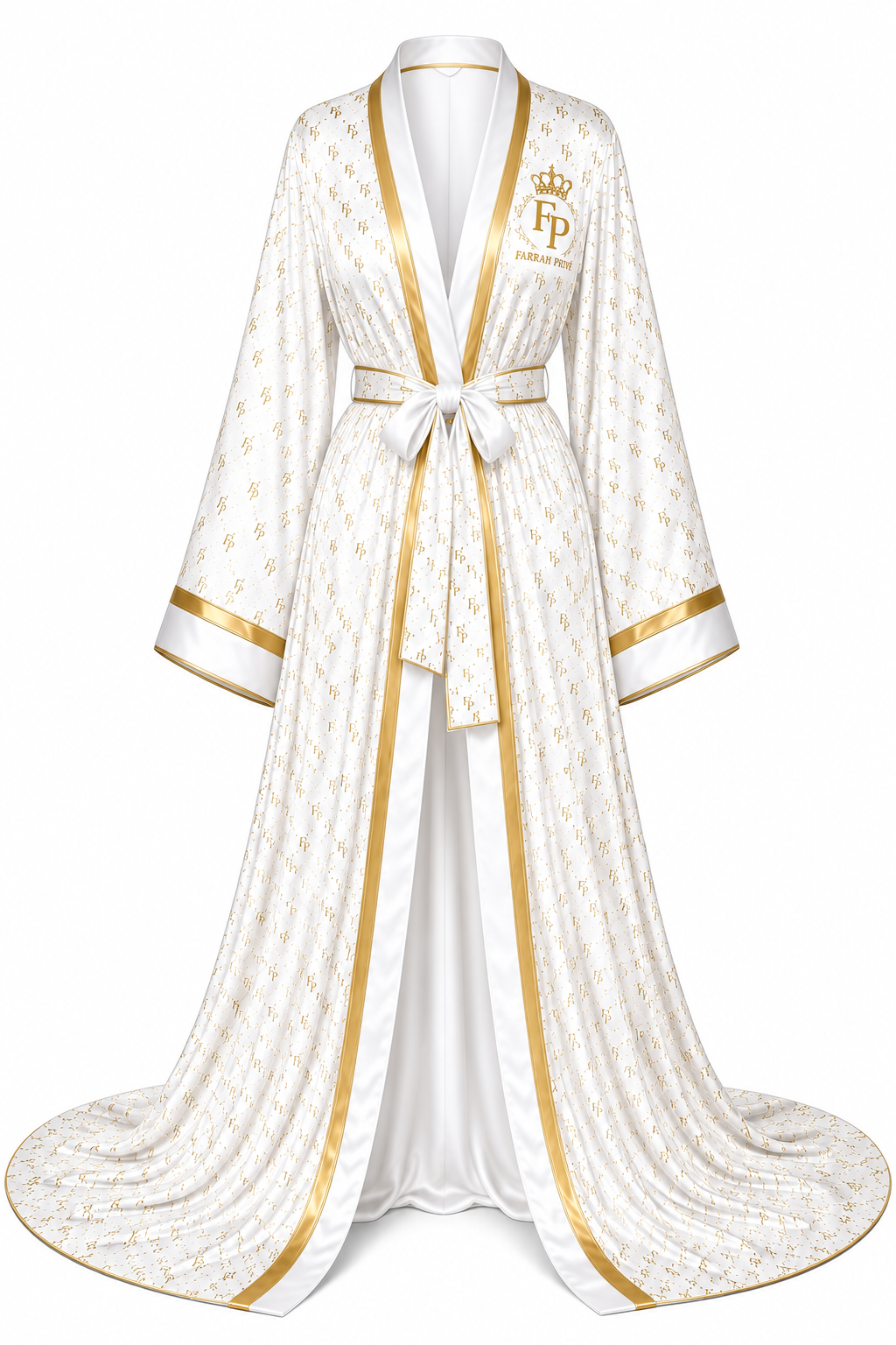 Farrah Privé’ Ivory Dynasty Robe