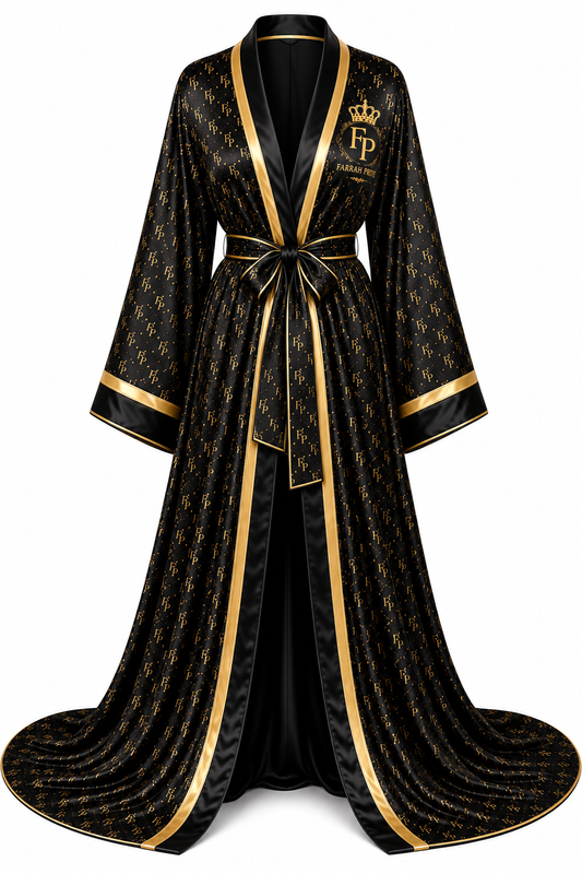 Farrah Privé’ Noir Royale Robe