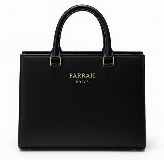 Privé Icon Tote — Noir