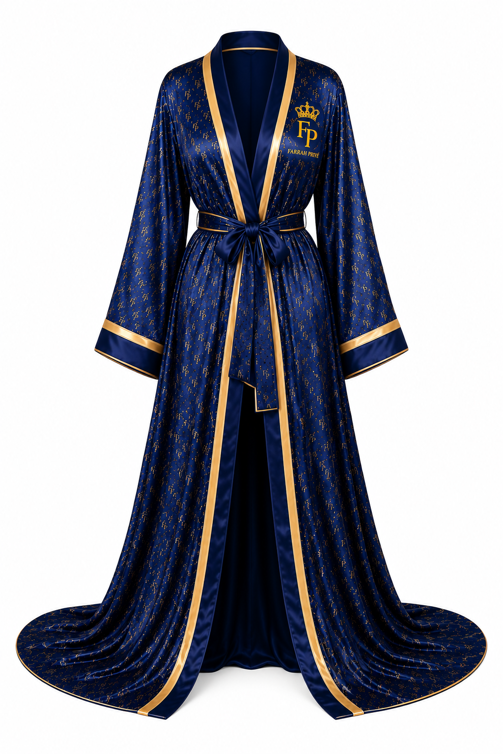 Farrah Privé' Robe – Royal Blue