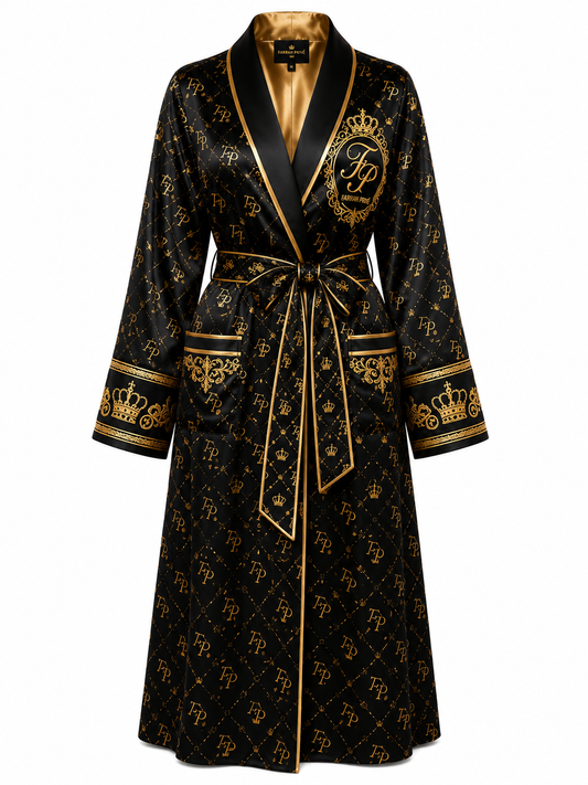 Farrah Privé' Robe – Midnight Majesty