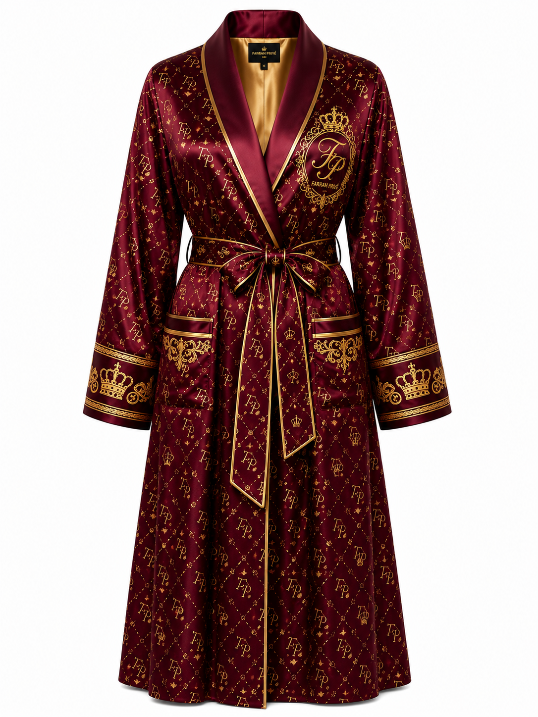 Farrah Privé' Robe – Royal Bordeaux
