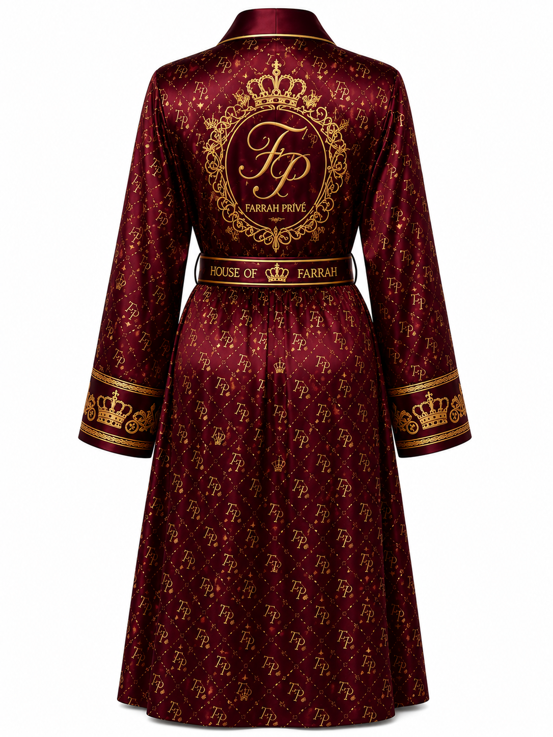 Farrah Privé' Robe – Royal Bordeaux