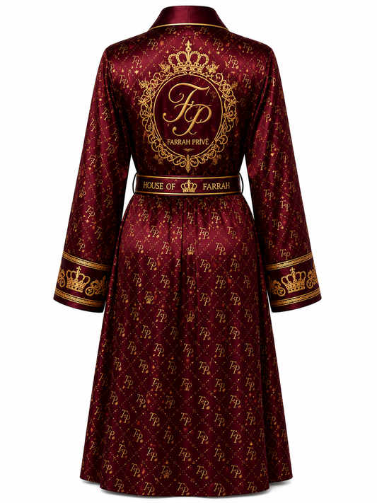 Farrah Privé' Robe – Royal Bordeaux