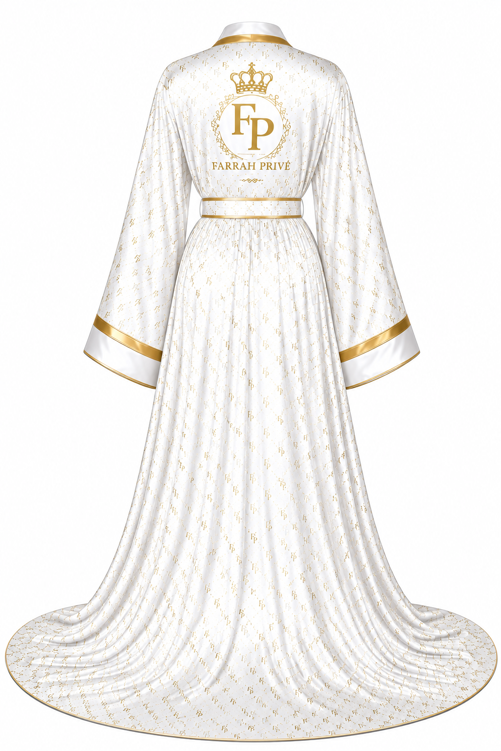 Farrah Privé’ Ivory Dynasty Robe
