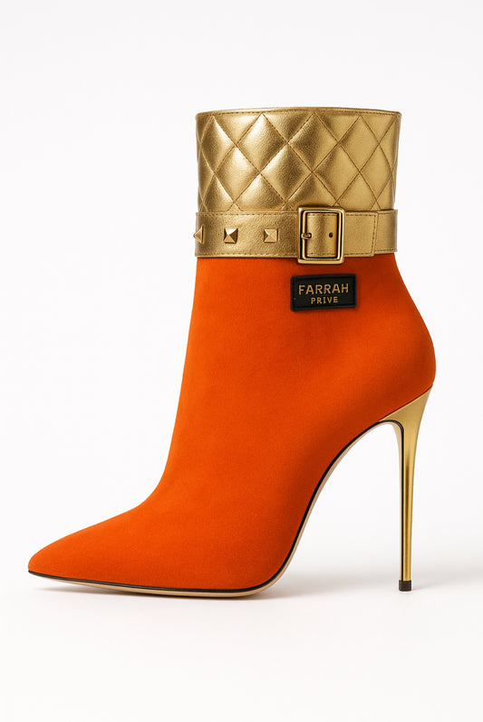 The Gilded Muse Bootie — Sunset Edition