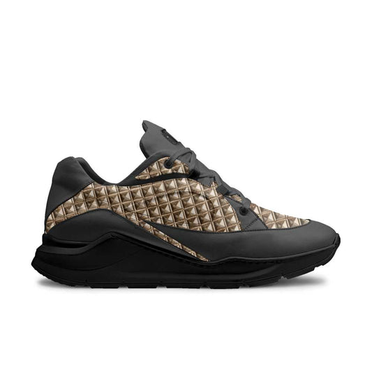 Farrah black studded performance sneaker