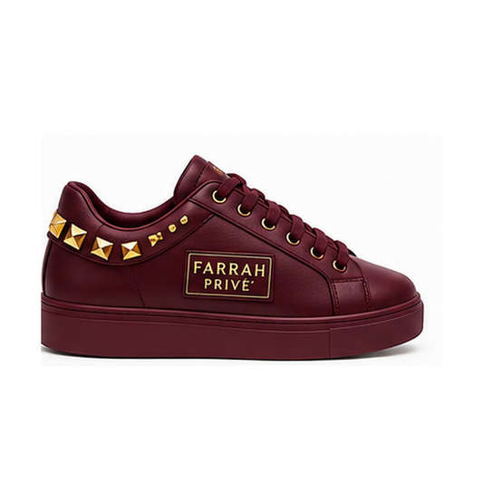 Farrah Privé’ Bordeaux Prestige women’s sneaker