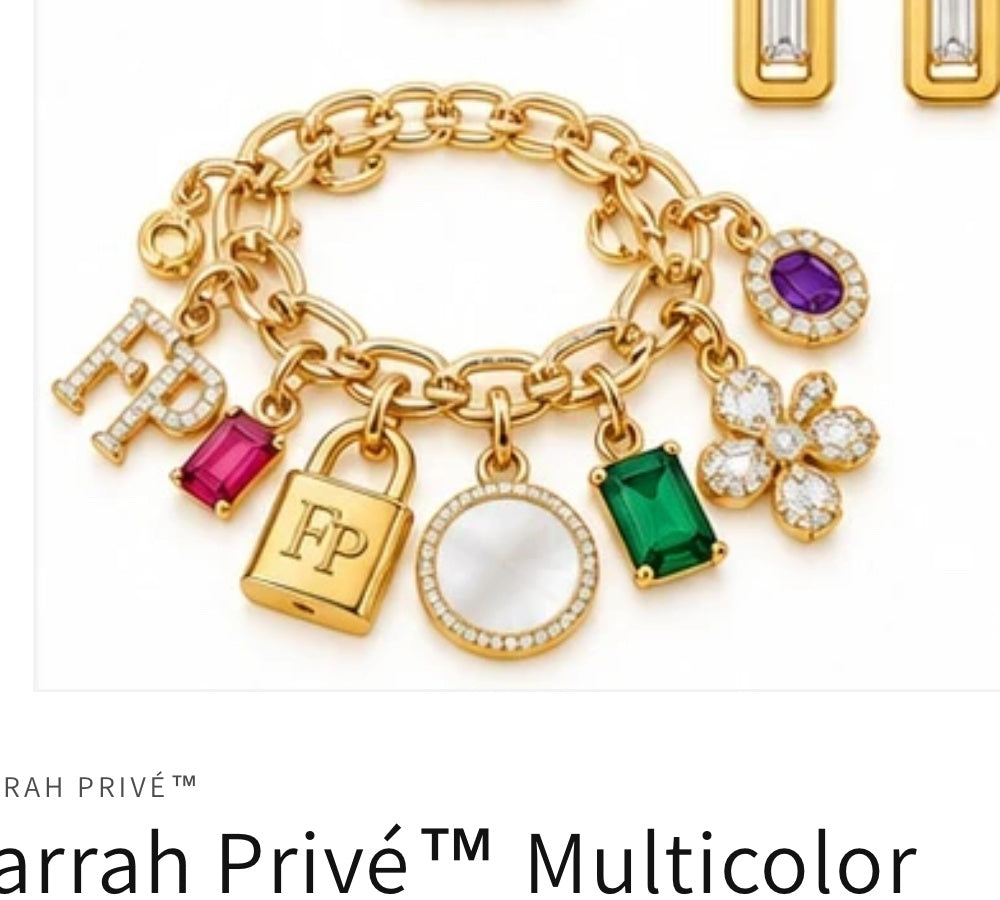 Farrah Privé™ Multicolor Charm Signature Bracelet